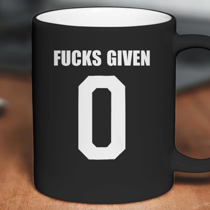 Fucks Given Coffee Mug