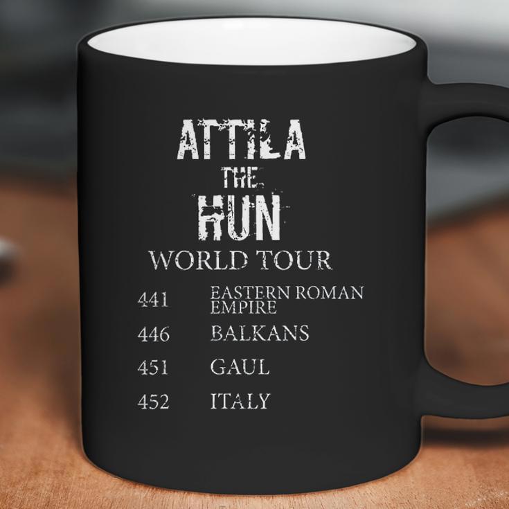 Funny Ancient World Tour History Gift Attila The Hun Coffee Mug