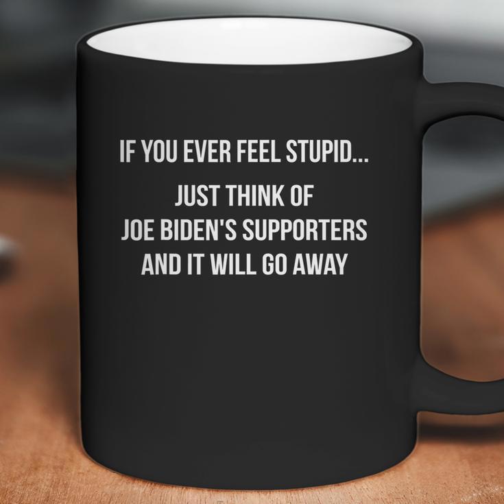 Funny Anti Democrat Quote Anti Joe Biden Pro Trump Graphic Design Printed Casual Daily Basic Coffee Mug