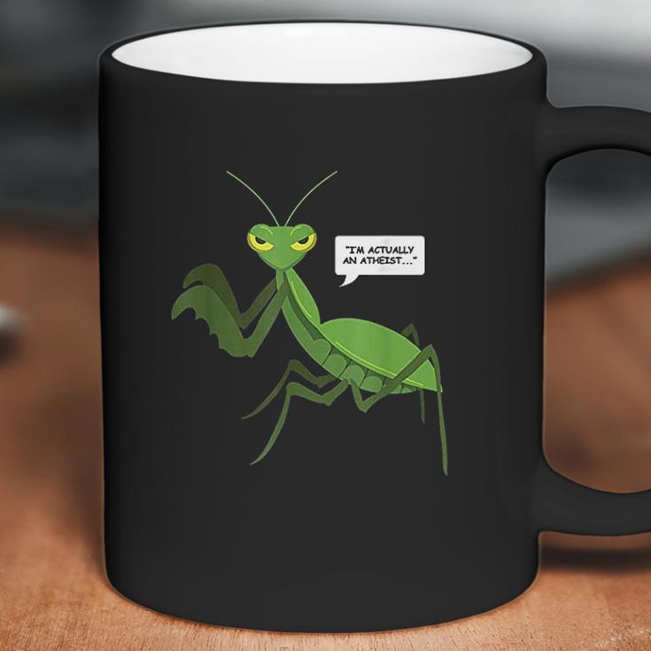 Funny Atheist Mantis Bug Religion Gifts Coffee Mug