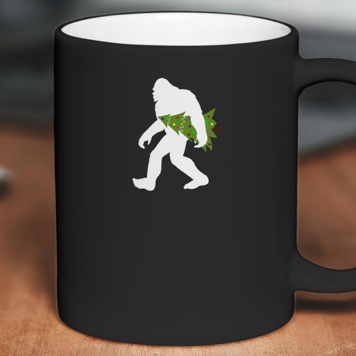 Funny Bigfoot Abominable Snowman Christmas Tree Gift Coffee Mug