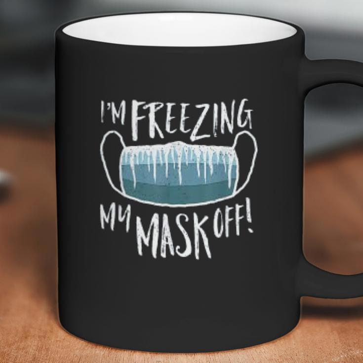 Funny Cold Freezing Social Distancing Coffee Mug