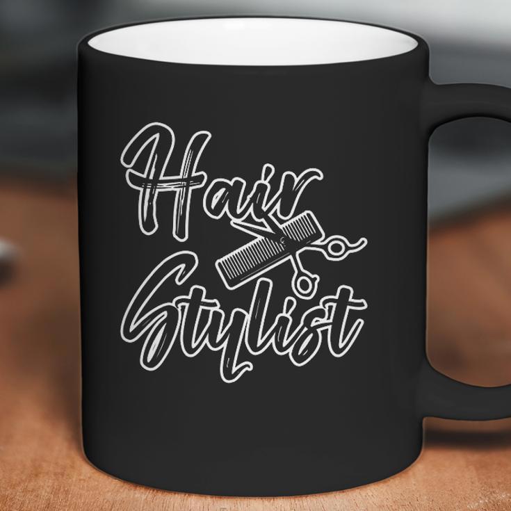 Funny Hair Stylist Styling Love Salon Scissors Coffee Mug