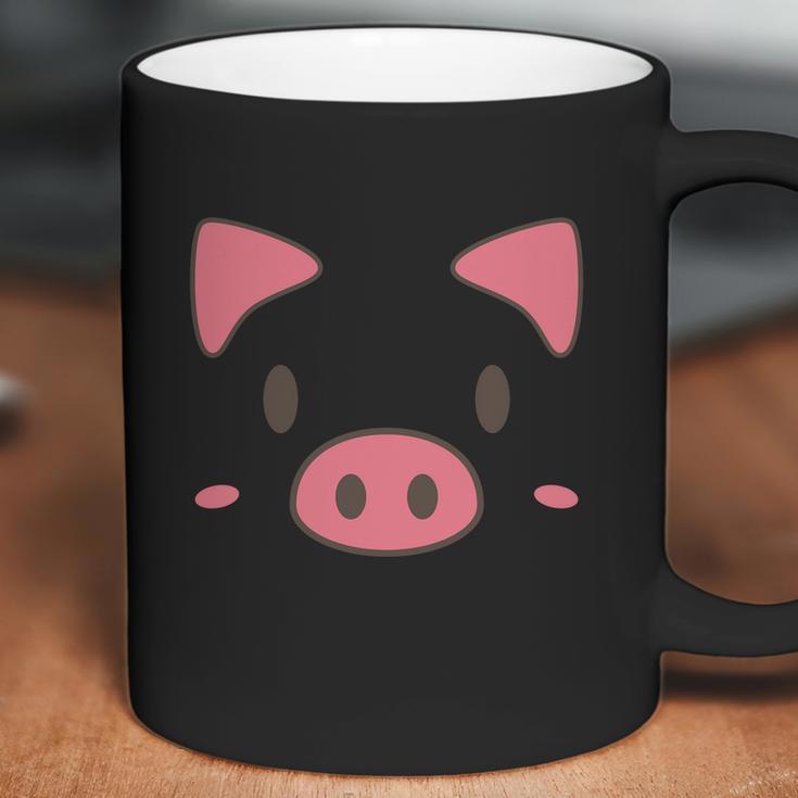 Funny Halloween Cute Piggy Face Halloween Costume Coffee Mug