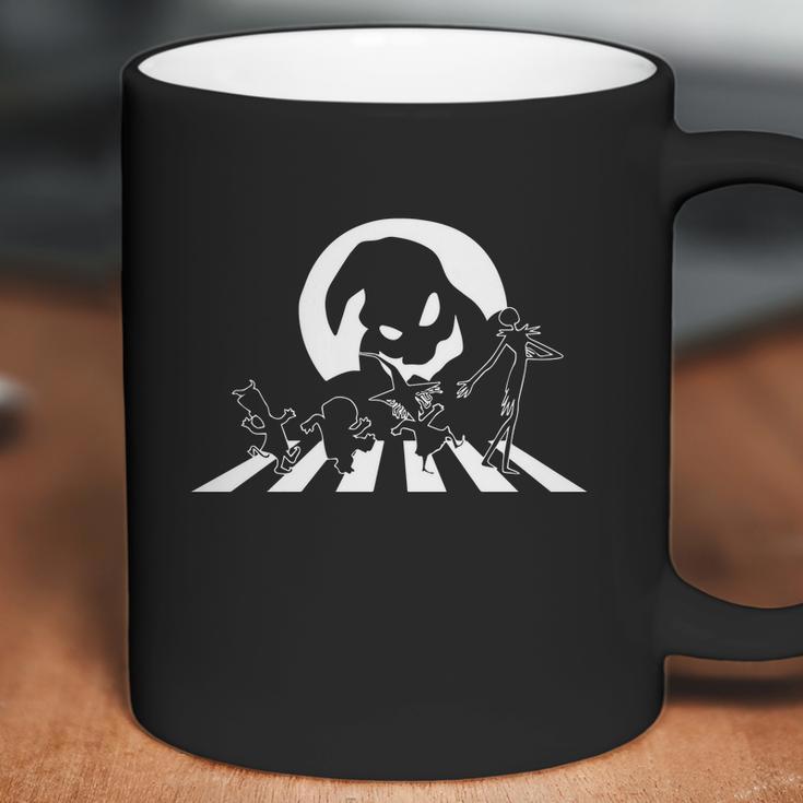 Funny Halloween Happy Halloween Jack Skellington Halloween Road Nightmare Befo Coffee Mug