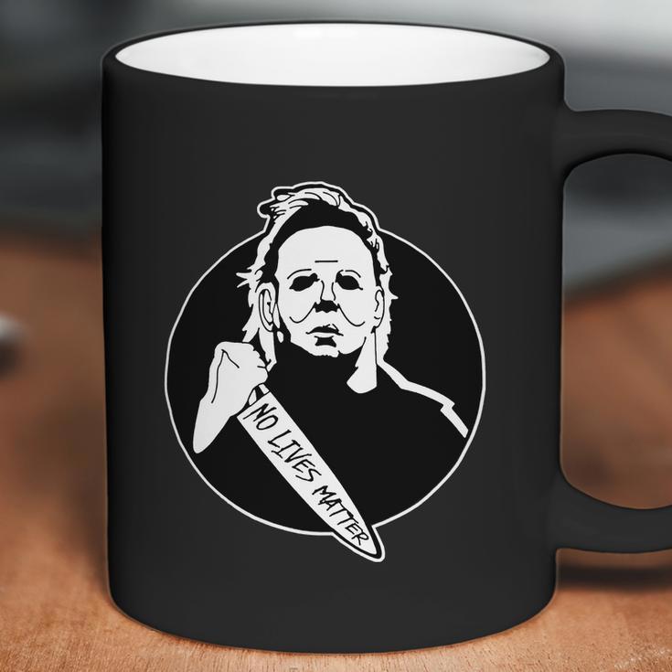 Funny Halloween No Lives Matter Scary Halloween Coffee Mug