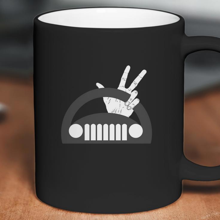 Funny The Jeep Wave Coffee Mug