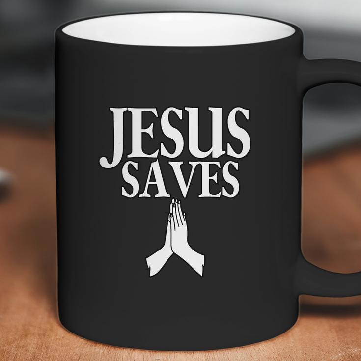 Funny Jesus Saves God Salvation Christian Church Coffee Mug