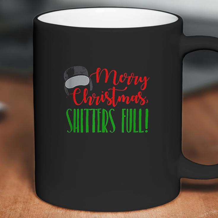 Funny Merry Christmas Quote Shitters Full Coffee Mug