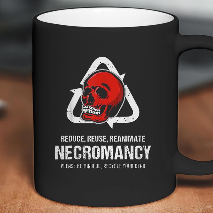 Funny Necromancy Gamer D20 Dice Dungeon Dragons Gaming Gift Coffee Mug