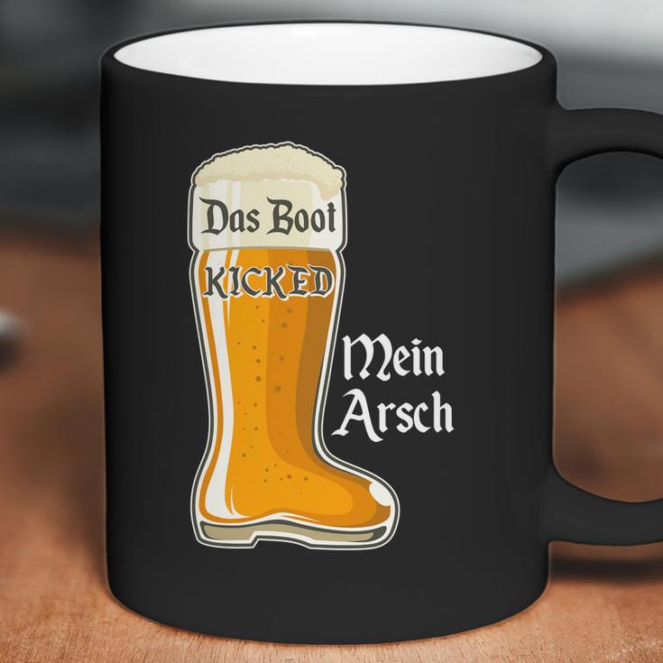 Funny Oktoberfest Das Boot Kicked Mein Arsch Coffee Mug