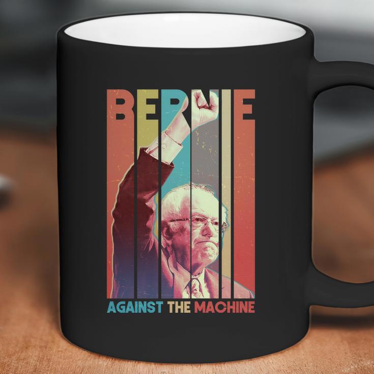 Funny Retro Bernie Sanders Against The Machine Coffee Mug