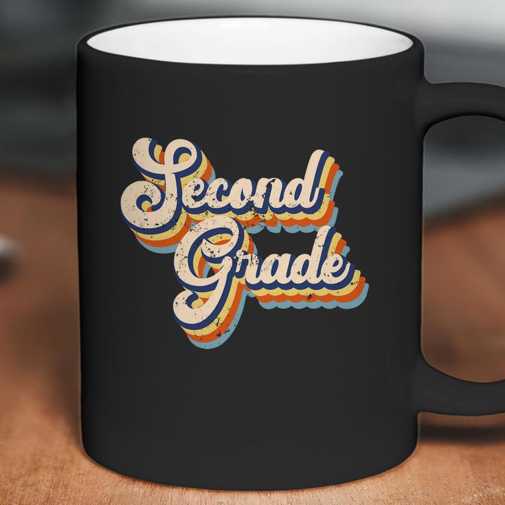 Funny Retro Second Grade Logo Coffee Mug