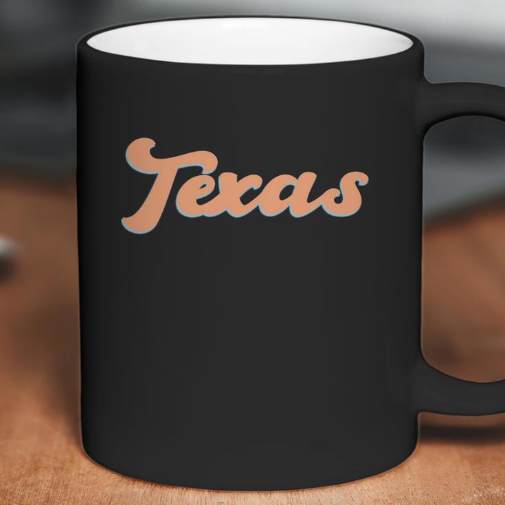 Funny Retro Texas Logo Coffee Mug