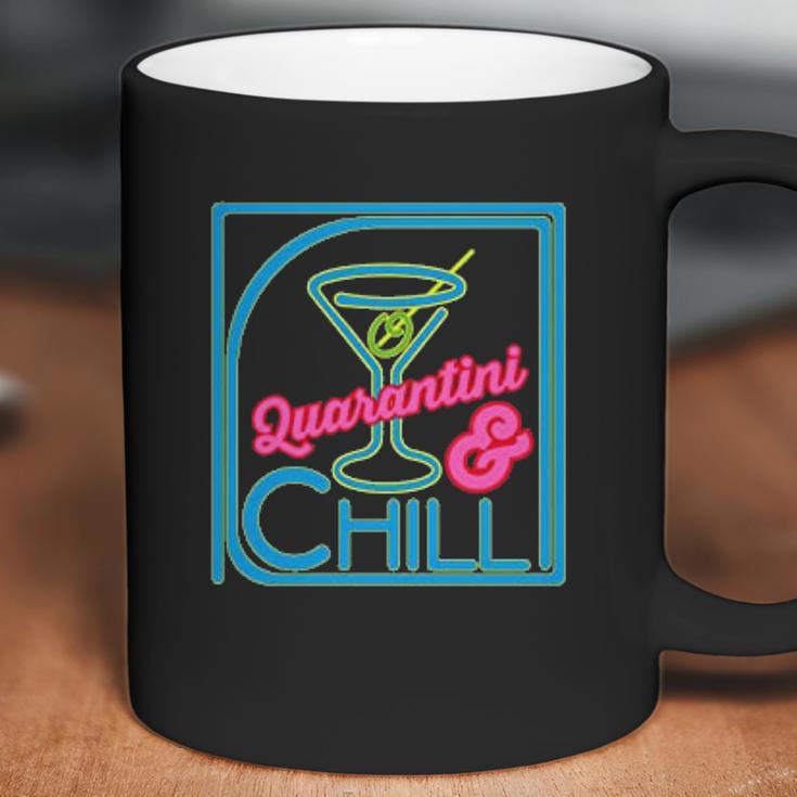 Funny Social Distancing And Chill Coffee Mug