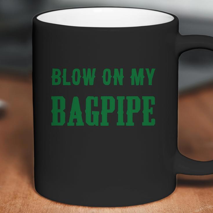 Funny St Patricks Day Bagpipe For Men St Paddy Coffee Mug