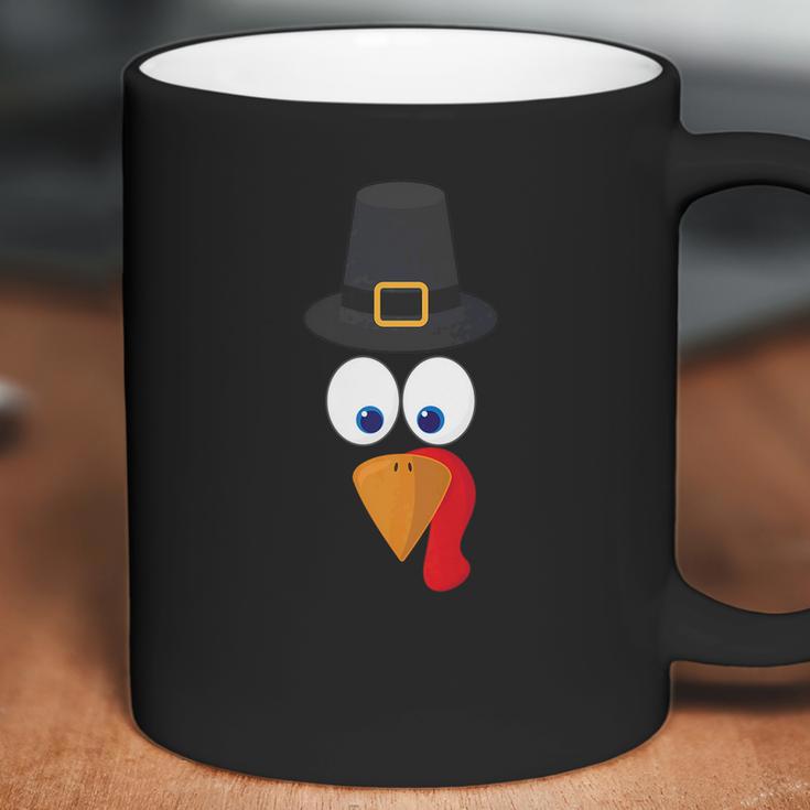 Funny Thanksgiving Turkey Face Party Gift Coffee Mug