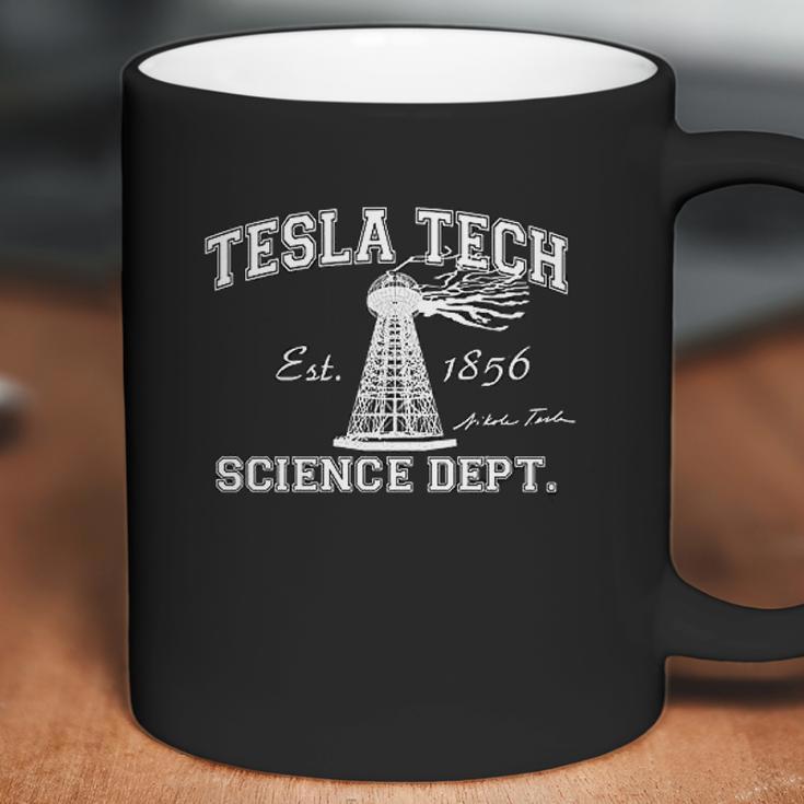 Funny Threads Outlet Tesla Tech Basic Coffee Mug