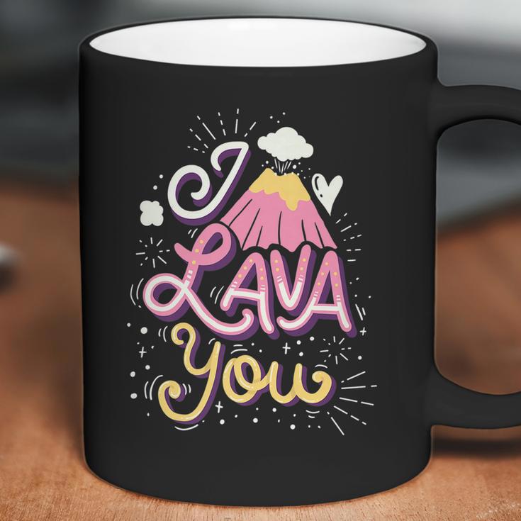 Funny Valentines Day I Lava You Pun Gift Coffee Mug