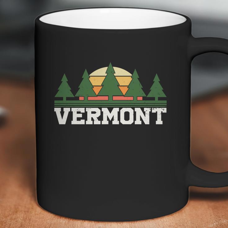 Funny Vintage Vermont Retro Logo Coffee Mug