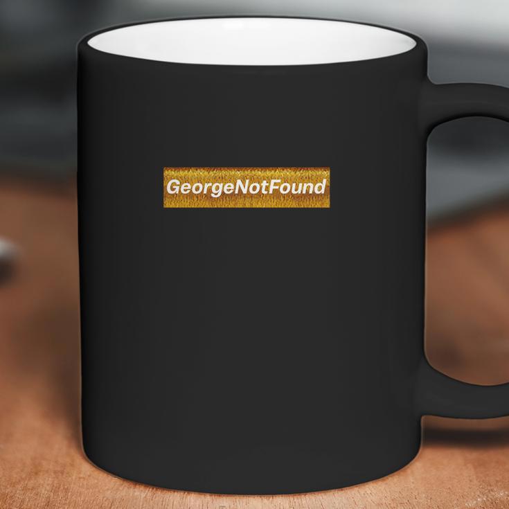 Georgenotfound Gold Embroidered Coffee Mug