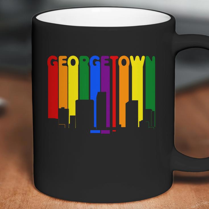 Georgetown Capital Country Lgbt Pride Rainbow Coffee Mug