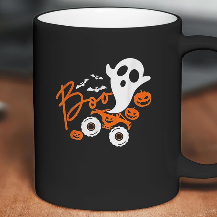 Ghost Rider Truck Monster Halloween Pumpkin Coffee Mug