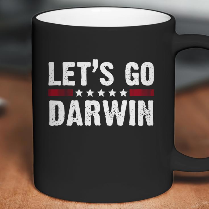 Lets Go Darwin Vintage Logo Coffee Mug