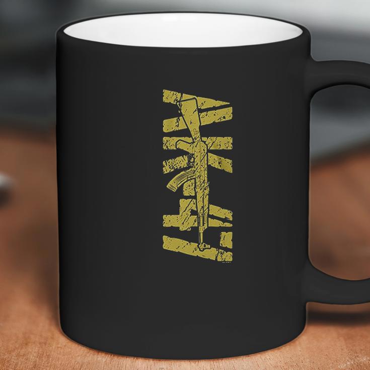 Gold Ak-47 2Nd Amendment Coffee Mug