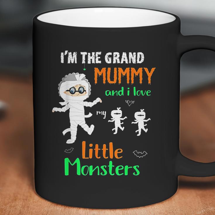 Im The Grand Mummy And I Love My Little Monsters Grandma Coffee Mug