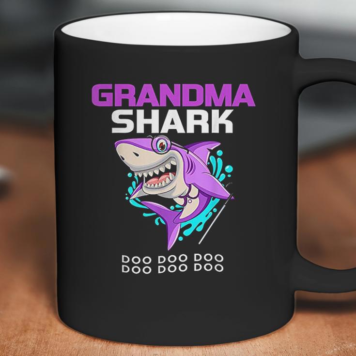 Grandma Shark Mothers Day Gift From Husband Son Coffee Mug