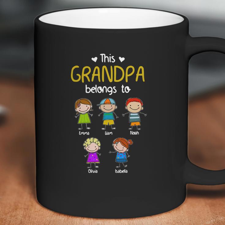 This Grandpa Belong To Emma Liam Noah Shirtc Coffee Mug