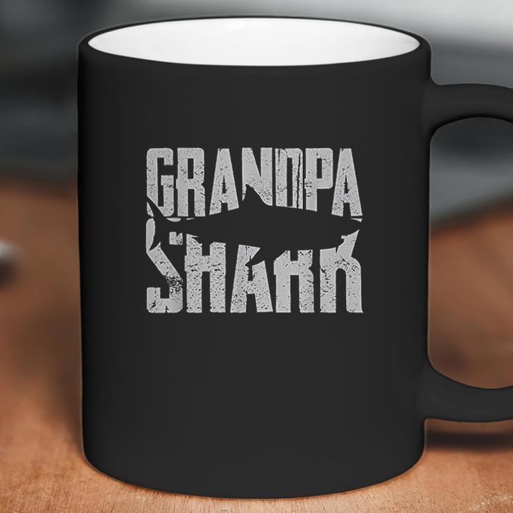 Grandpa Shark Fathers Day Gift Dad Birthday Gifts Coffee Mug