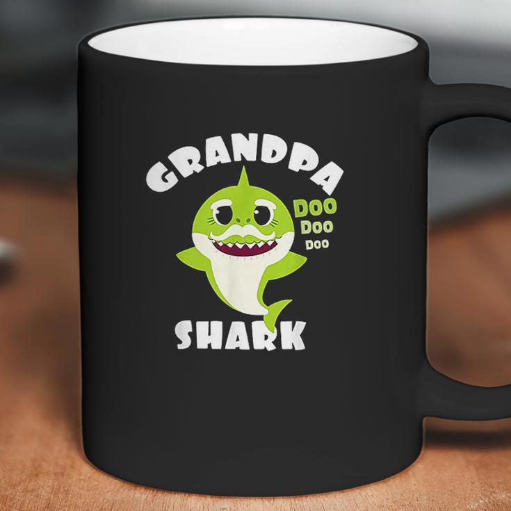 Grandpa Shark Gift Cute Shark Baby Matching Family Coffee Mug