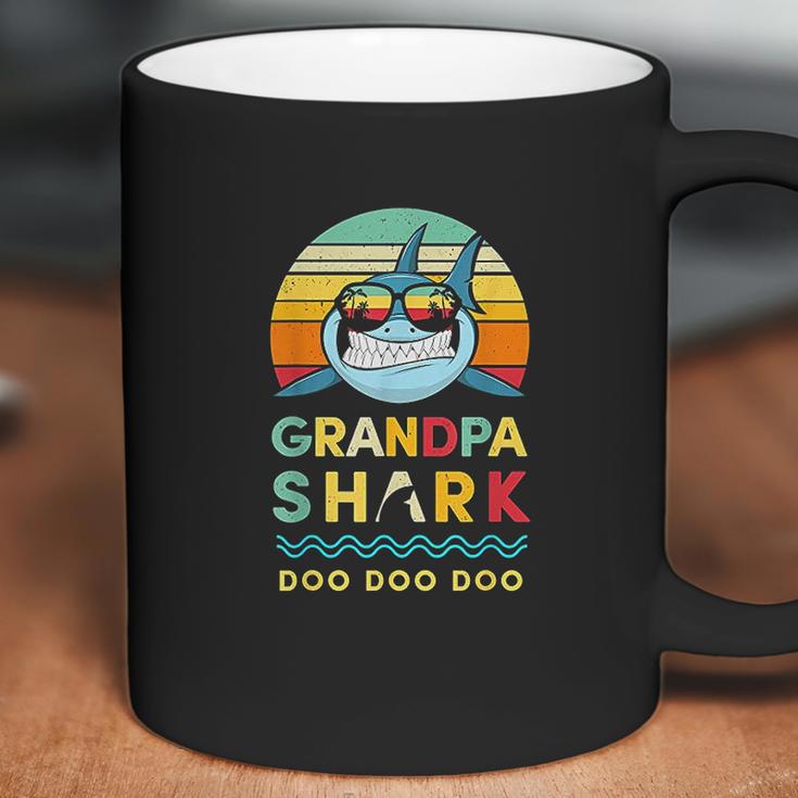 Grandpa Shark Gift For Grandfather Coffee Mug