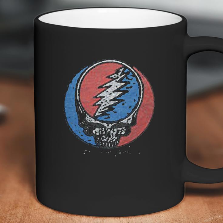 Grateful Dead Mens Distress Your Face Over Dyed Coffee Mug