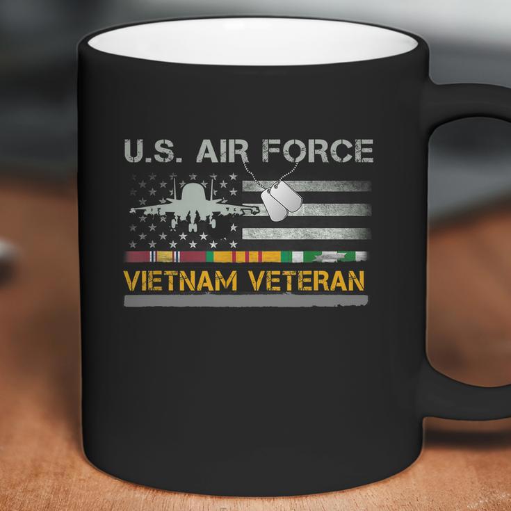 Great Gift Us Air Force Vietnam Veteran Usaf Veteran Usa Flag Gift Graphic Design Printed Casual Daily Basic Coffee Mug