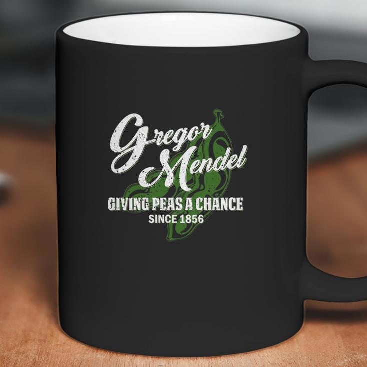 Gregor Mendel Giving Peas A Chance Since 1856 Coffee Mug