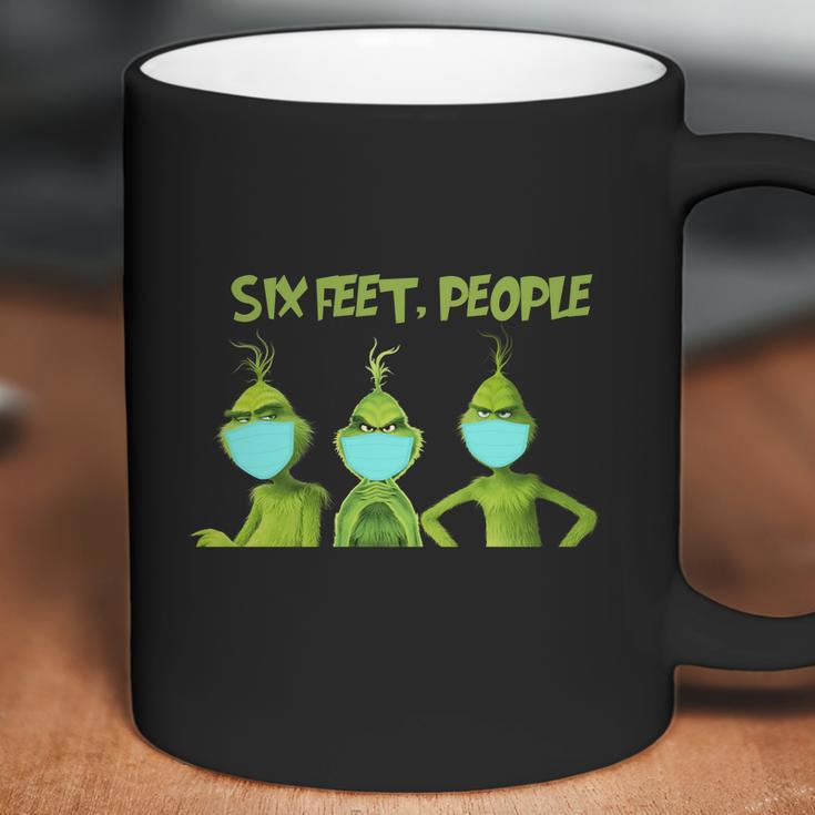 Grinch 6 Feet People Funny Coffee Mug