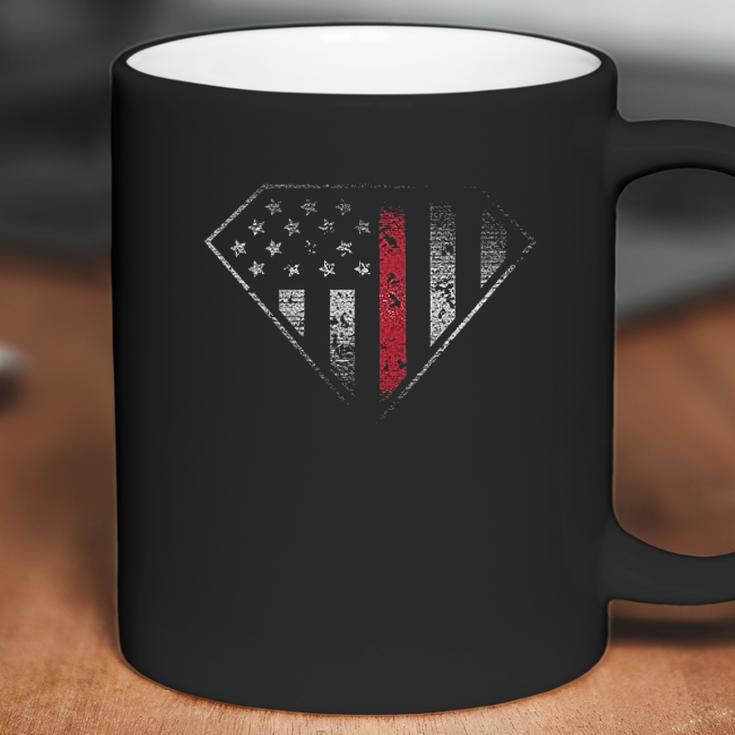 - Grunt Style Red Line Crest Coffee Mug