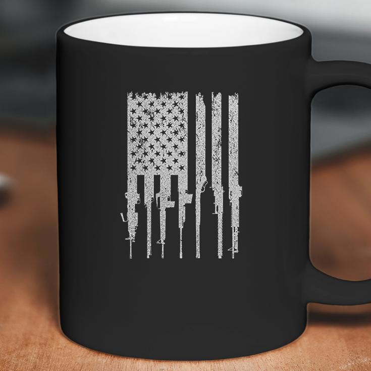 Grunt Style Rifle Flag Mens Coffee Mug