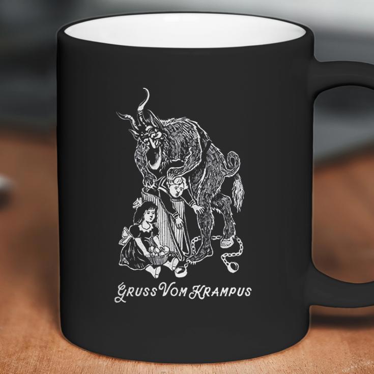 Gruss Vom Krampus Greetings From Christmas Demon Coffee Mug