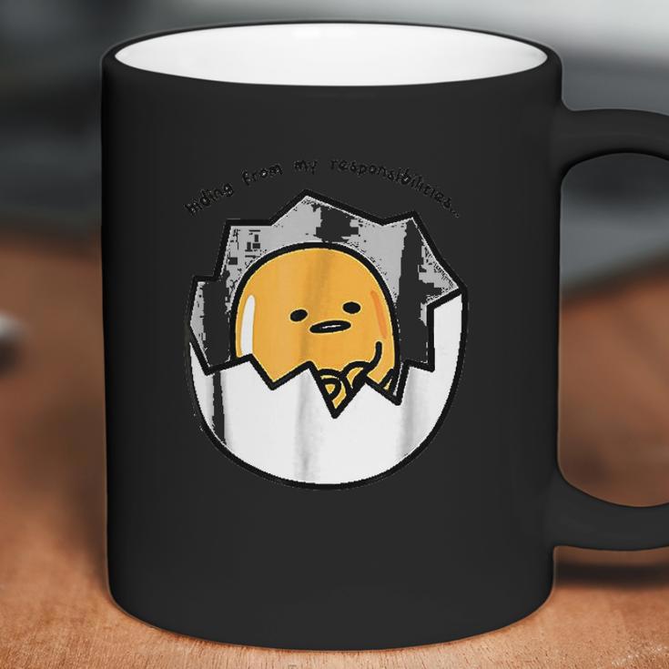 Gudetama The Lazy Egg Hiding From Responsibilities Coffee Mug