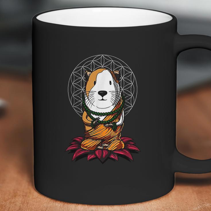 Guinea Pig Zen Yoga Meditation Cavy Sacred Geometry Coffee Mug