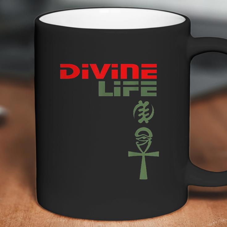 Gye Nyame Egyptian Ankh Kemetic Adinkra Eye Of Horus Heru Coffee Mug