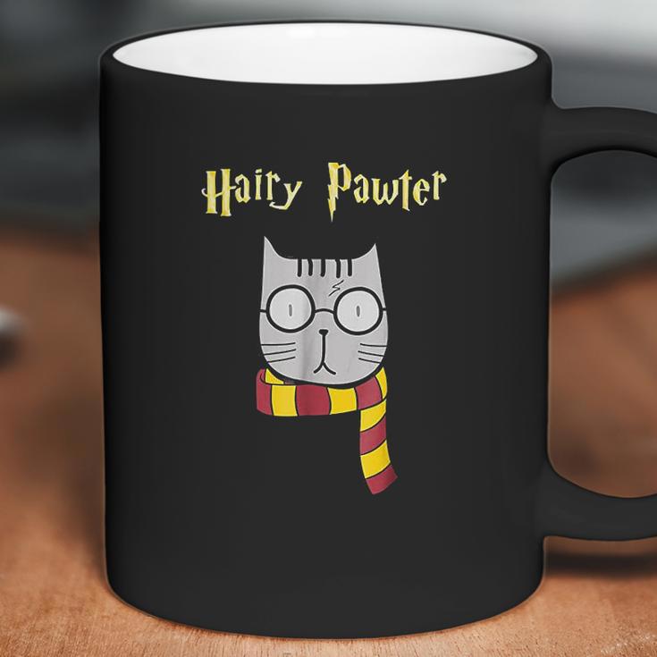 Hairy Pawter Funny Cute Magic Cat With Glasses Gift Coffee Mug