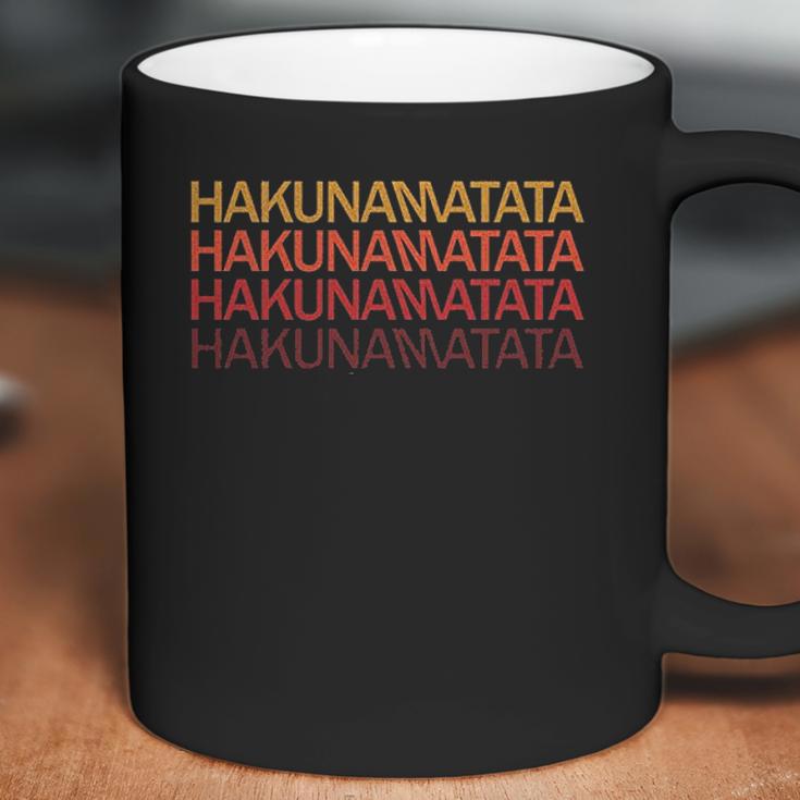 Hakuna Matata Sunset Colors Coffee Mug