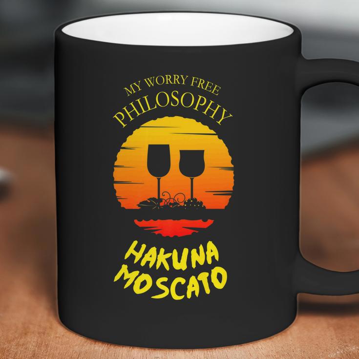 Hakuna Moscato It Means Drink Fine Wine Funny Coffee Mug