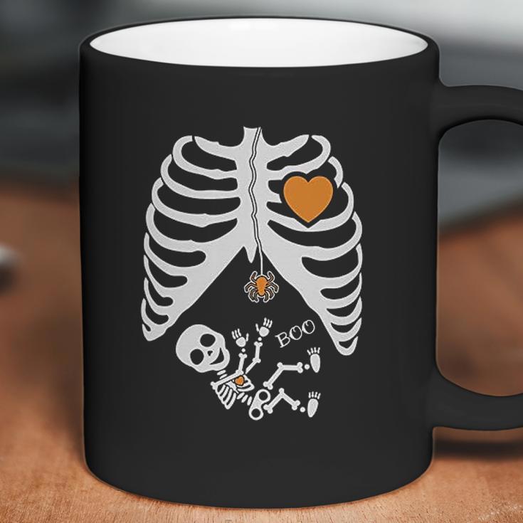 Halloween Skeleton Xray Rib Cage Coffee Mug