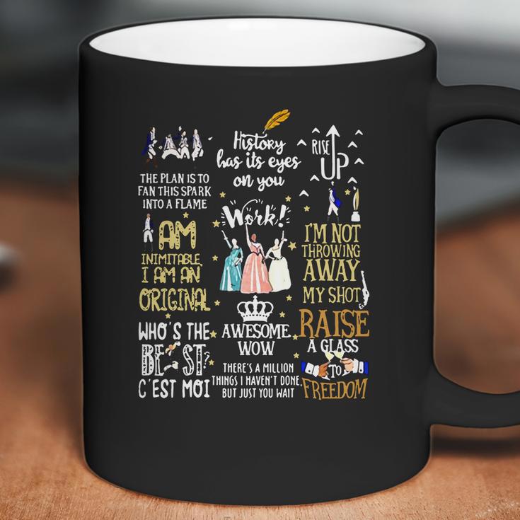 Hamilton Musical Best Quotes Coffee Mug